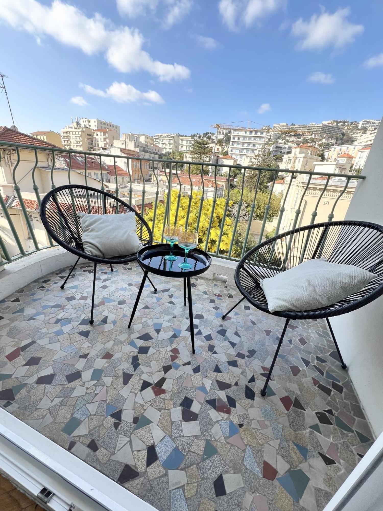 Mj-Select - Gambetta 4 Pers Terrace Clim Appartement Nice Buitenkant foto